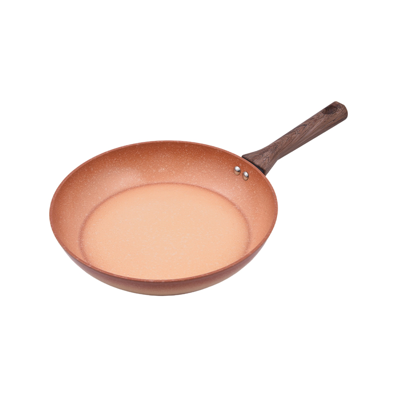 Aluminium composuerunt Aluminium 3Pcs Fry Pan pone cum Marte Meteorite Ceramic Coating