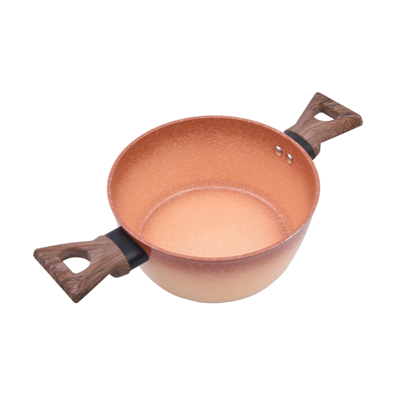 Aluminium Casserole composuerunt cum Marte Meteorite Ceramic Coating