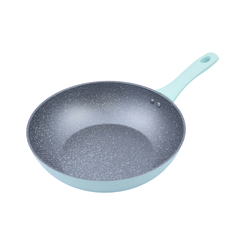 Composuerunt Aluminium Cookware Set with Classic Gray Marble Ceramic Coating