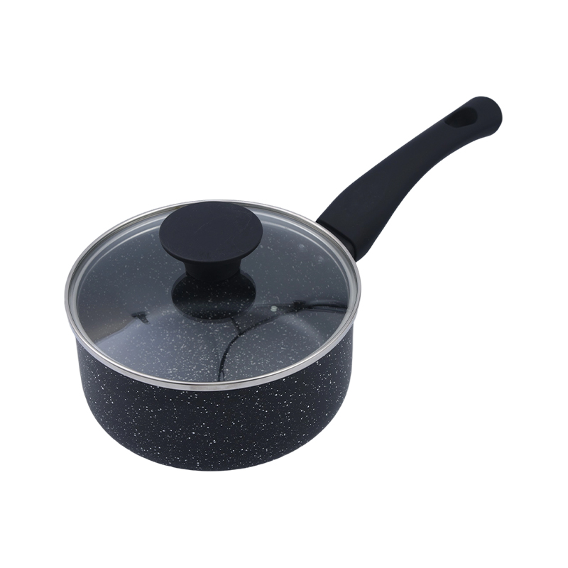 Aluminium condimentum Pan Black Marble