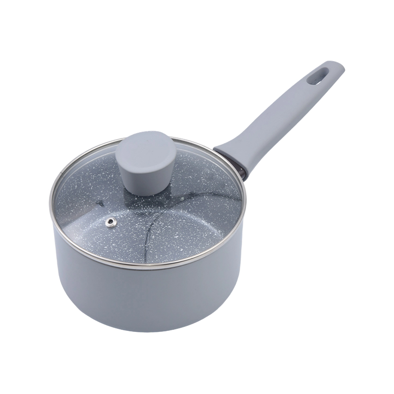 Pressa Aluminium Sauce Pan Cream Marble