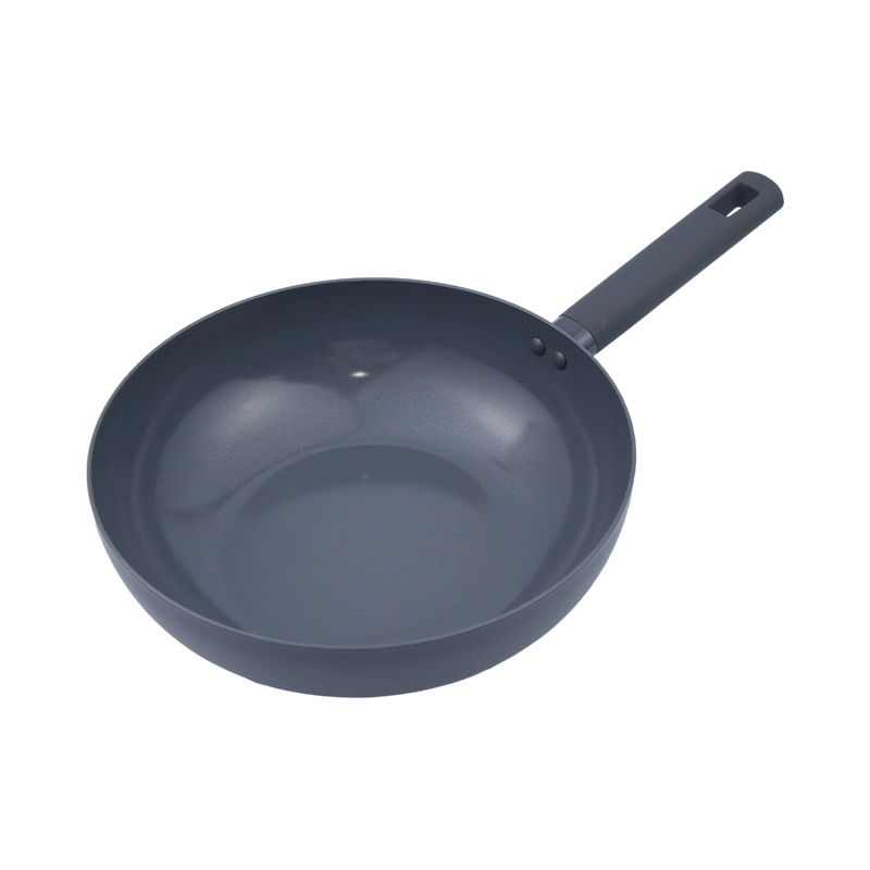 Pressus Aluminium Wok Marmor Nigrum